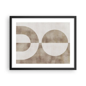 Plagát v čiernom ráme - Podobnosti a rozdiely - 50x40 cm