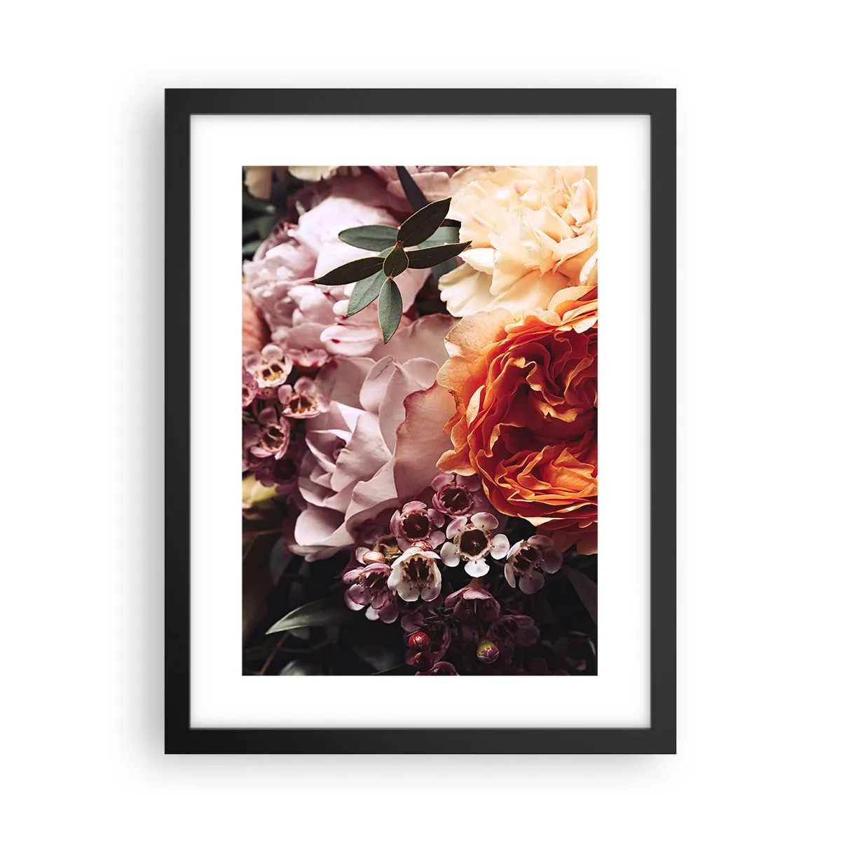 Plagát v čiernom ráme - Zabalené do krásy - 30x40 cm