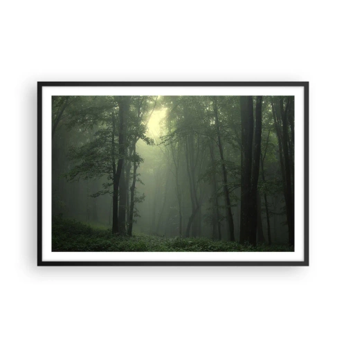 Plagát v čiernom ráme - Než sa prebudí - 91x61 cm