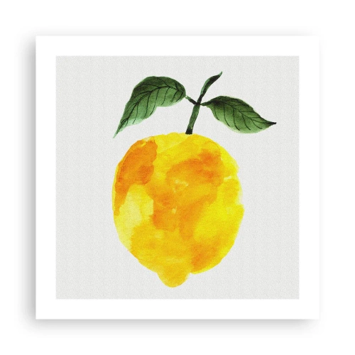 Plagát - Ako spoznať chuť slnka - 50x50 cm