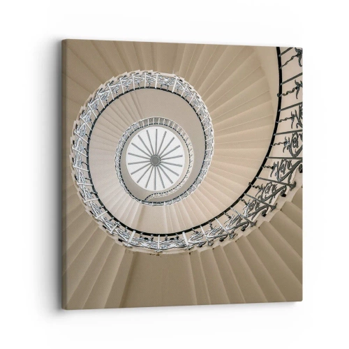 Obraz na plátne - Vnútri mušle - 30x30 cm