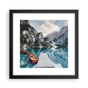 Plagát v čiernom ráme - Ukážeme vám krásu - 30x30 cm