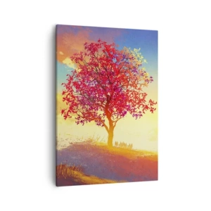 Obraz na plátne - Pútnik pri cieli - 50x70 cm