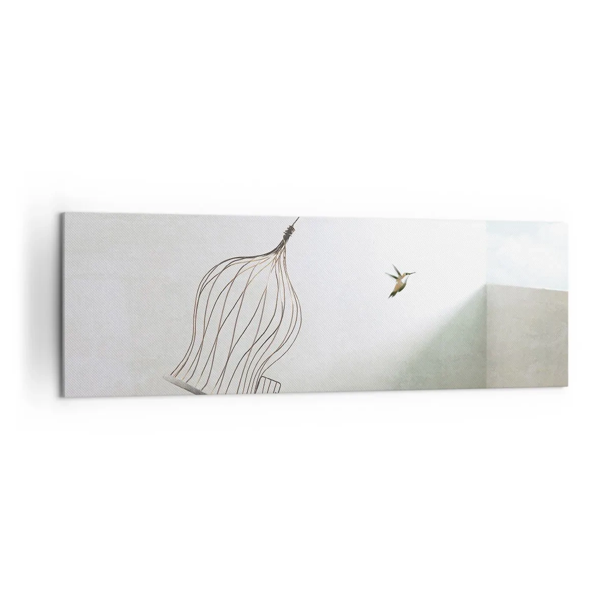 Obraz na plátne - Vo svojom živle - 160x50 cm