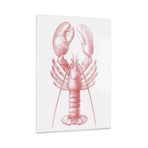 Obraz na skle - Homár hodný Homéra - 50x70 cm