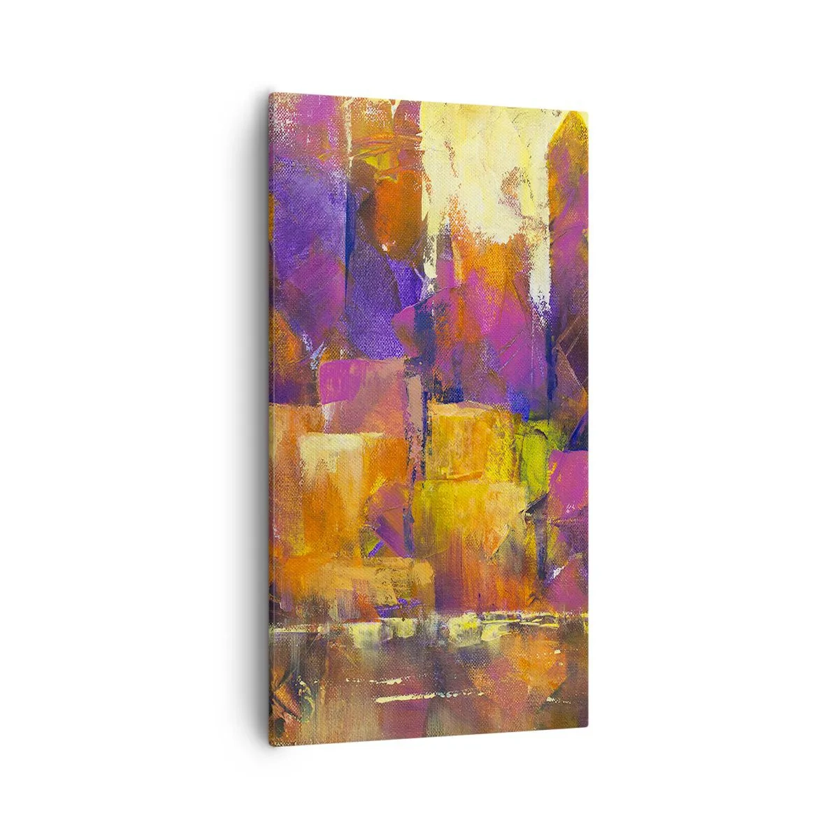 Obraz na plátne - Metropolitná kompozícia - 55x100 cm