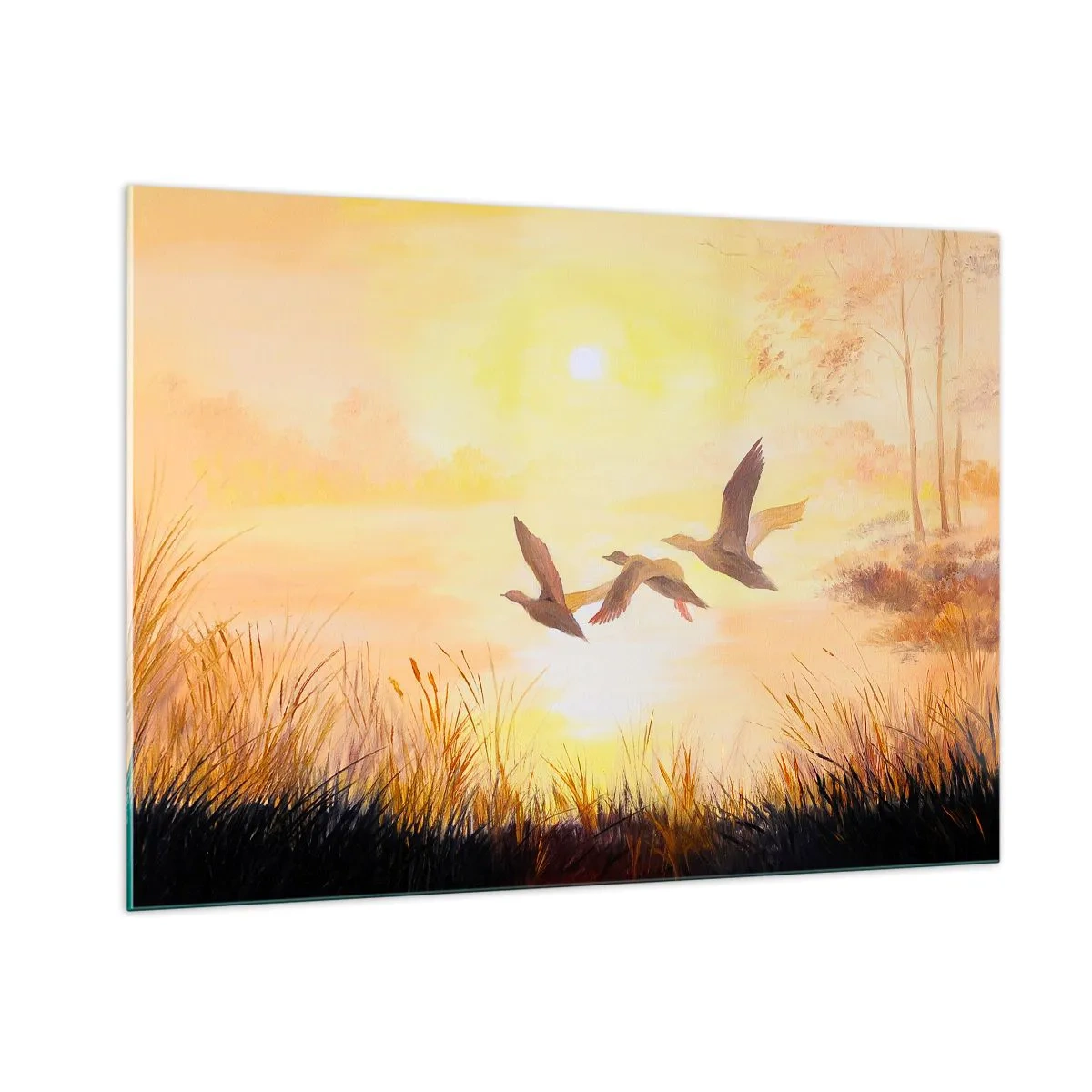 Obraz na skle - Začiatok ďalekej cesty - 100x70 cm