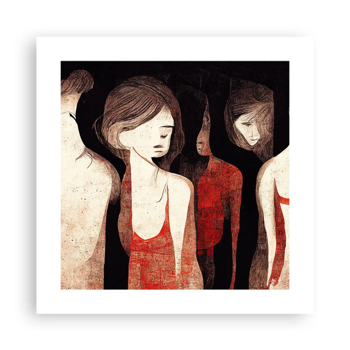Plagát - Madony z temnoty - 40x40 cm