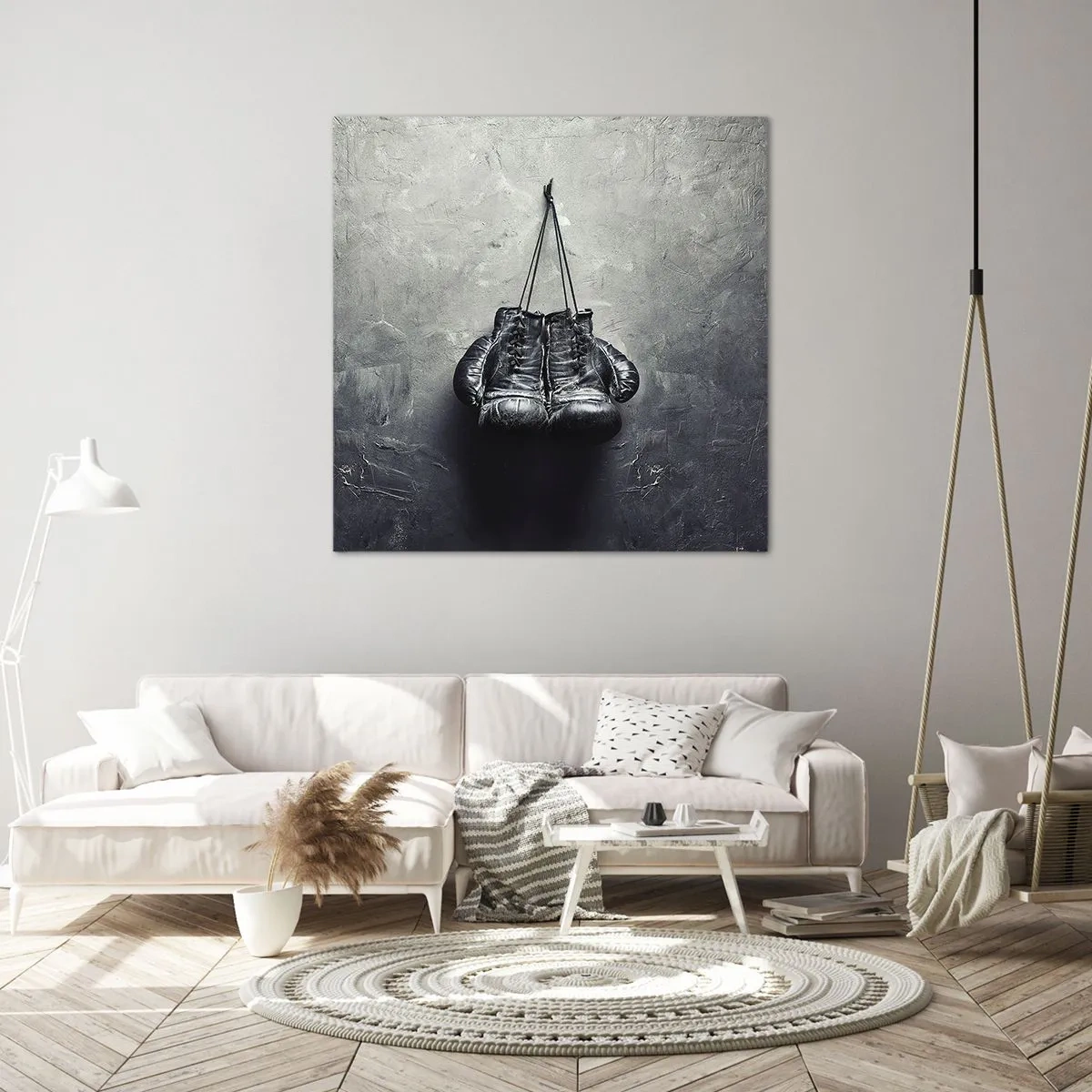 Obraz na plátne - Čas boja a čas mieru - 70x70 cm