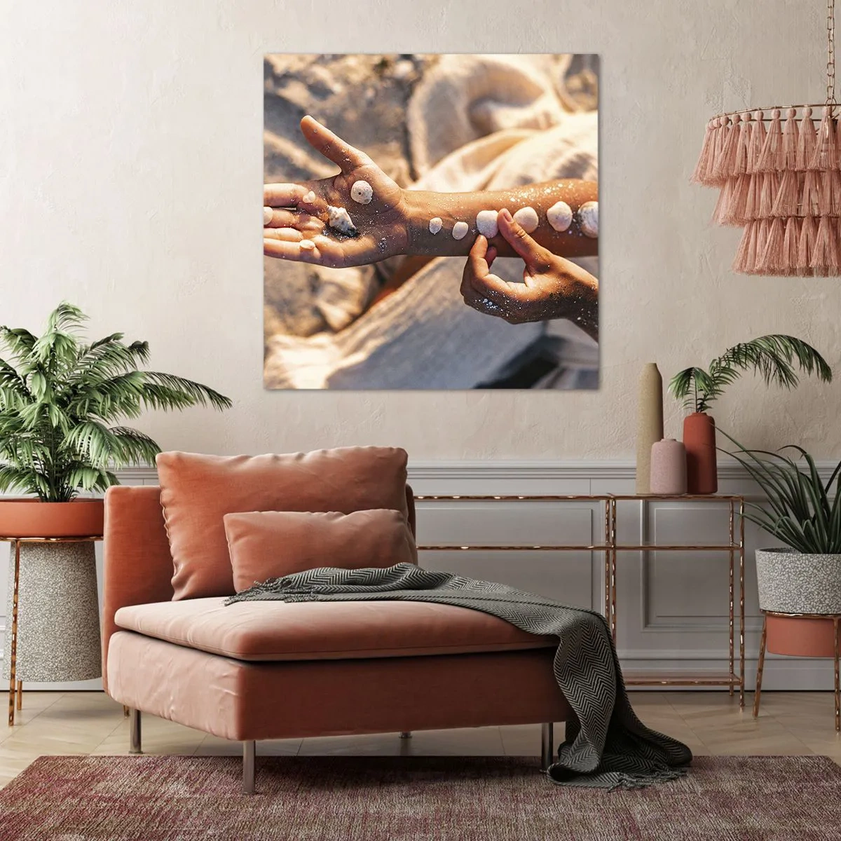 Obraz na plátne - Krása na dosah - 70x70 cm