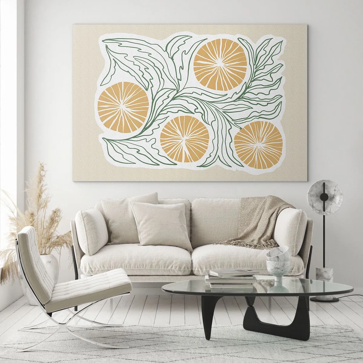 Obraz na skle - Etnicky s abstraktným nádychom - 120x80 cm
