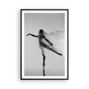 Plagát v čiernom ráme - Ľahkosť a pôvab - 61x91 cm