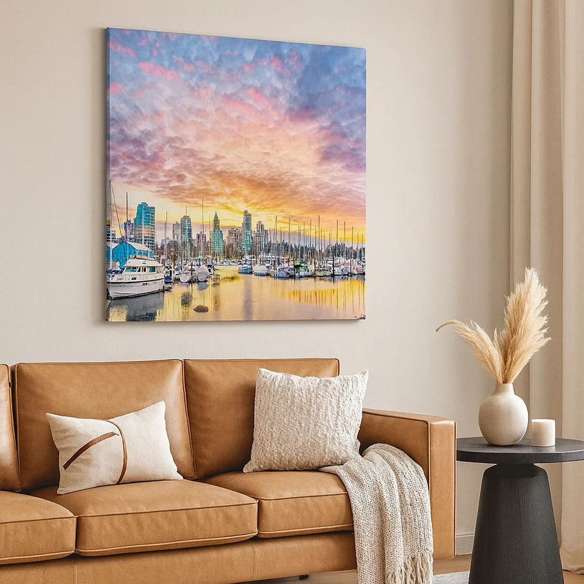 Obraz na plátne - Mesto tisíca námorníkov - 30x30 cm