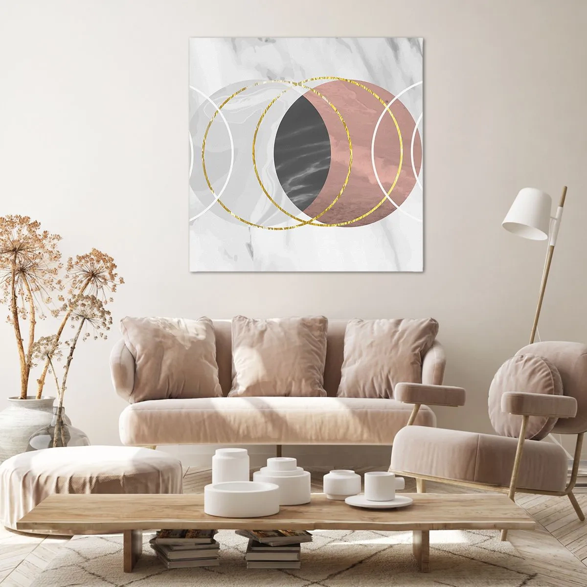 Obraz na plátne - Hudba sfér - 60x60 cm