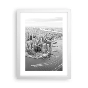 Plagát v bielom ráme - Ako nemilovať? - 30x40 cm