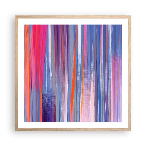 Plagát v ráme zo svetlého duba - Naduhuvstúpenie - 60x60 cm