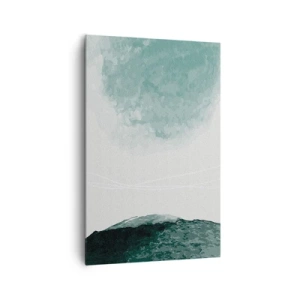 Obraz na plátne - Stretnutie s hmlou - 80x120 cm