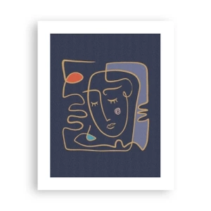 Plagát - V zádumčivosti - 40x50 cm