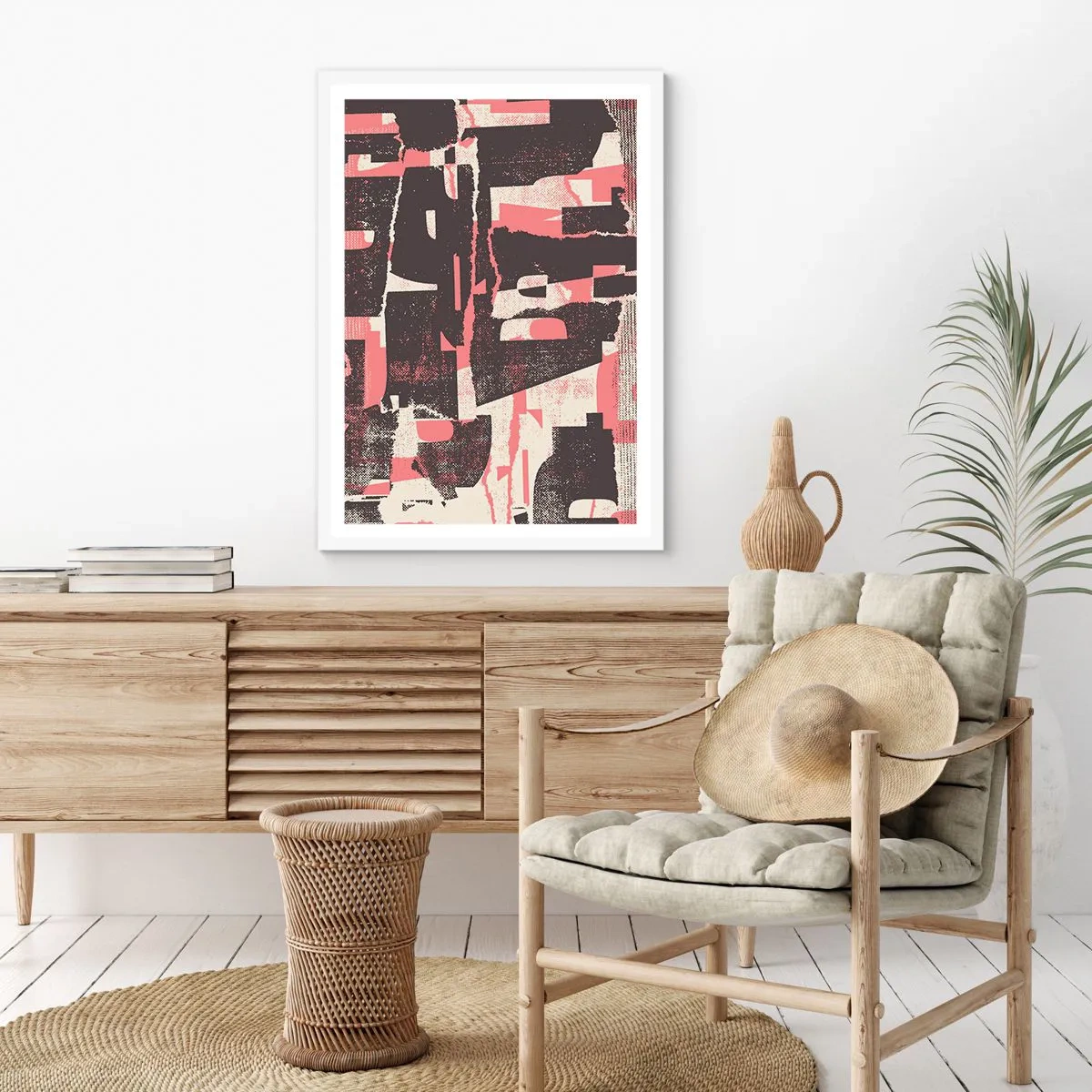 Plagát v bielom ráme - Celý tento zhon - 61x91 cm