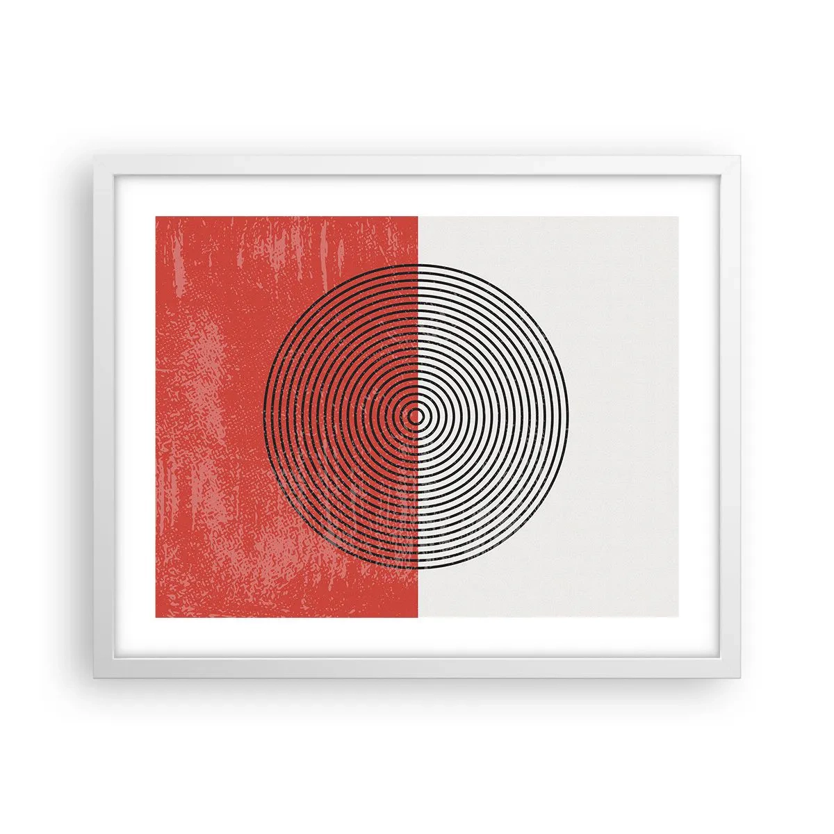 Plagát v bielom ráme - Presný zásah - 50x40 cm