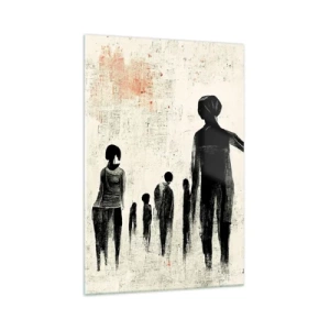 Obraz na skle - Proti samote - 70x100 cm