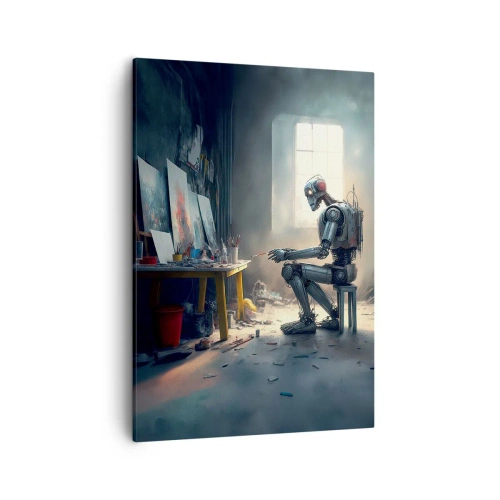 Obraz na plátne - Akt stvorenia - 50x70 cm