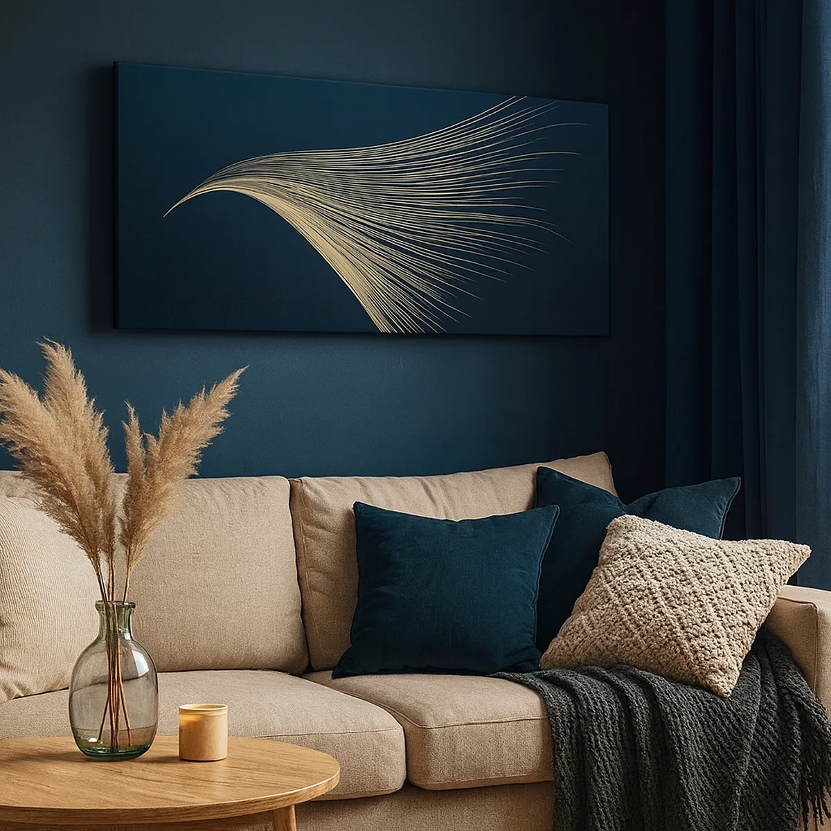 Obraz na plátne - Ako anjelské vlasy - 30x30 cm