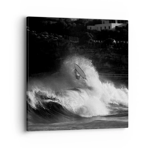 Obraz na plátne - Výzva prijatá! - 40x40 cm