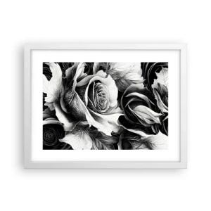 Plagát v bielom ráme - Navždy kráľovná - 40x30 cm