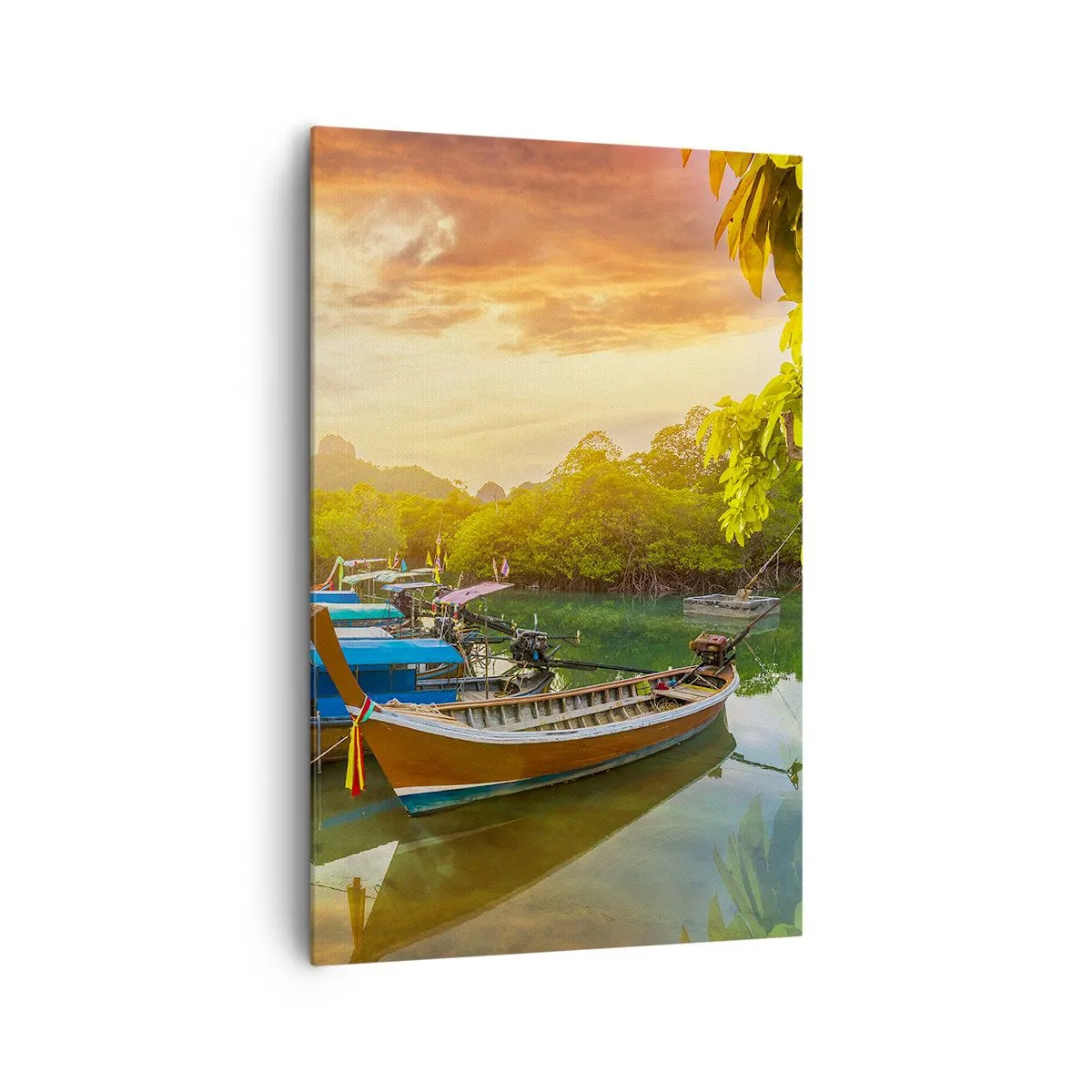 Obraz na plátne - Pred rušným dňom - 80x120 cm