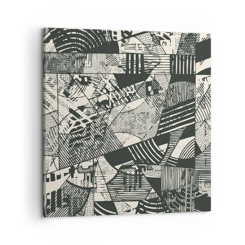 Obraz na plátne - Dynamika súčasnosti - 50x50 cm