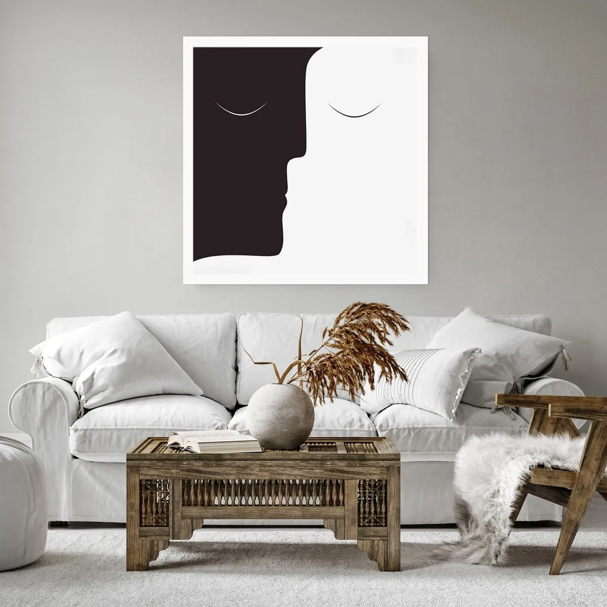 Plagát - Jednota protikladov - 40x40 cm