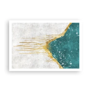 Plagát - Zlatý príliv - 100x70 cm