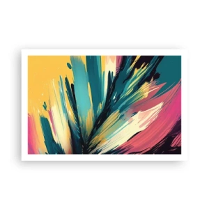 Plagát - Kompozícia – explózia radosti - 91x61 cm