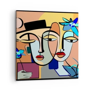 Obraz na plátne - Picassovo randez vous - 60x60 cm