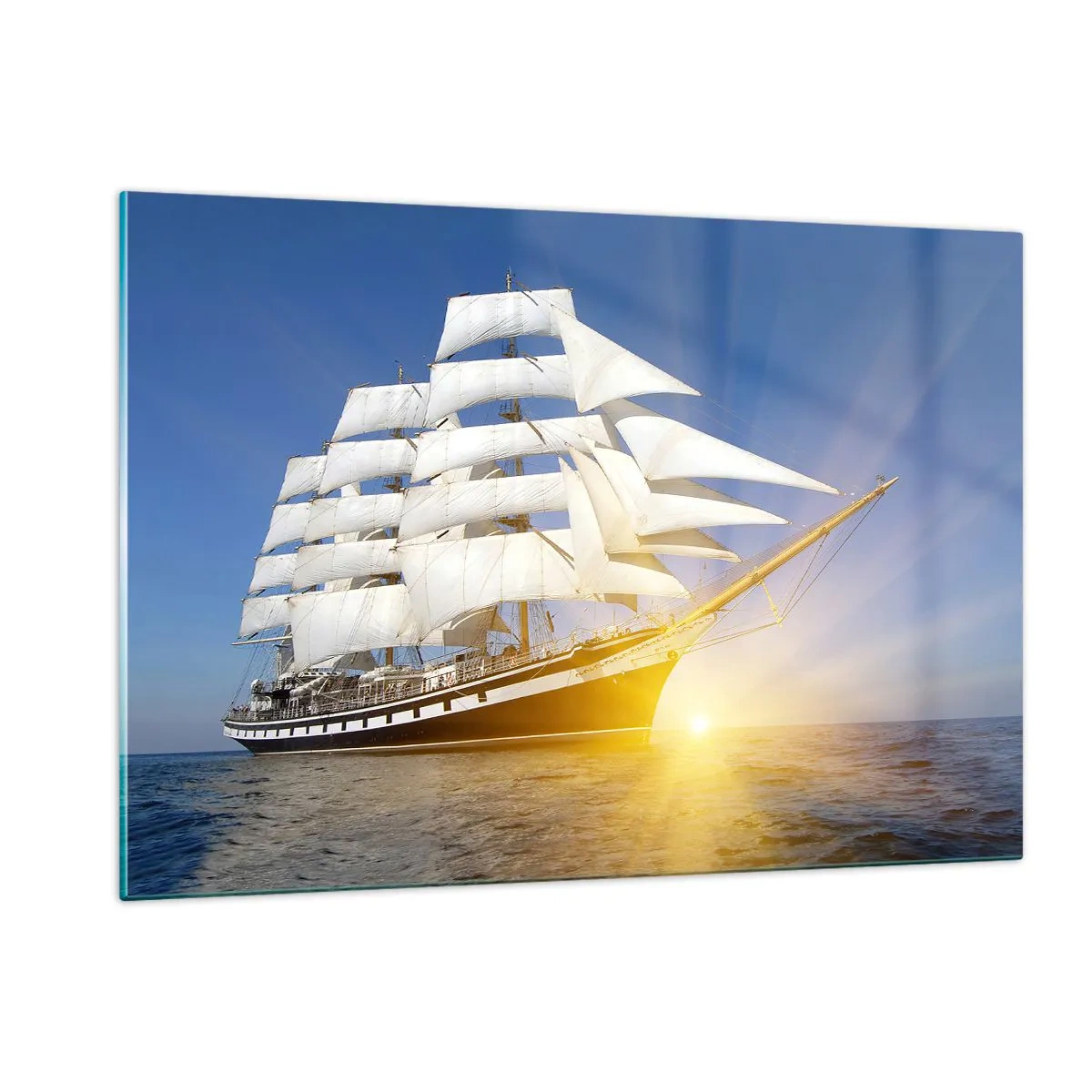 Obraz na skle - Ich čas nikdy nepominie - 120x80 cm