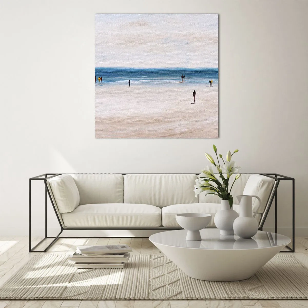 Obraz na skle - Prirodzená potreba - 60x60 cm