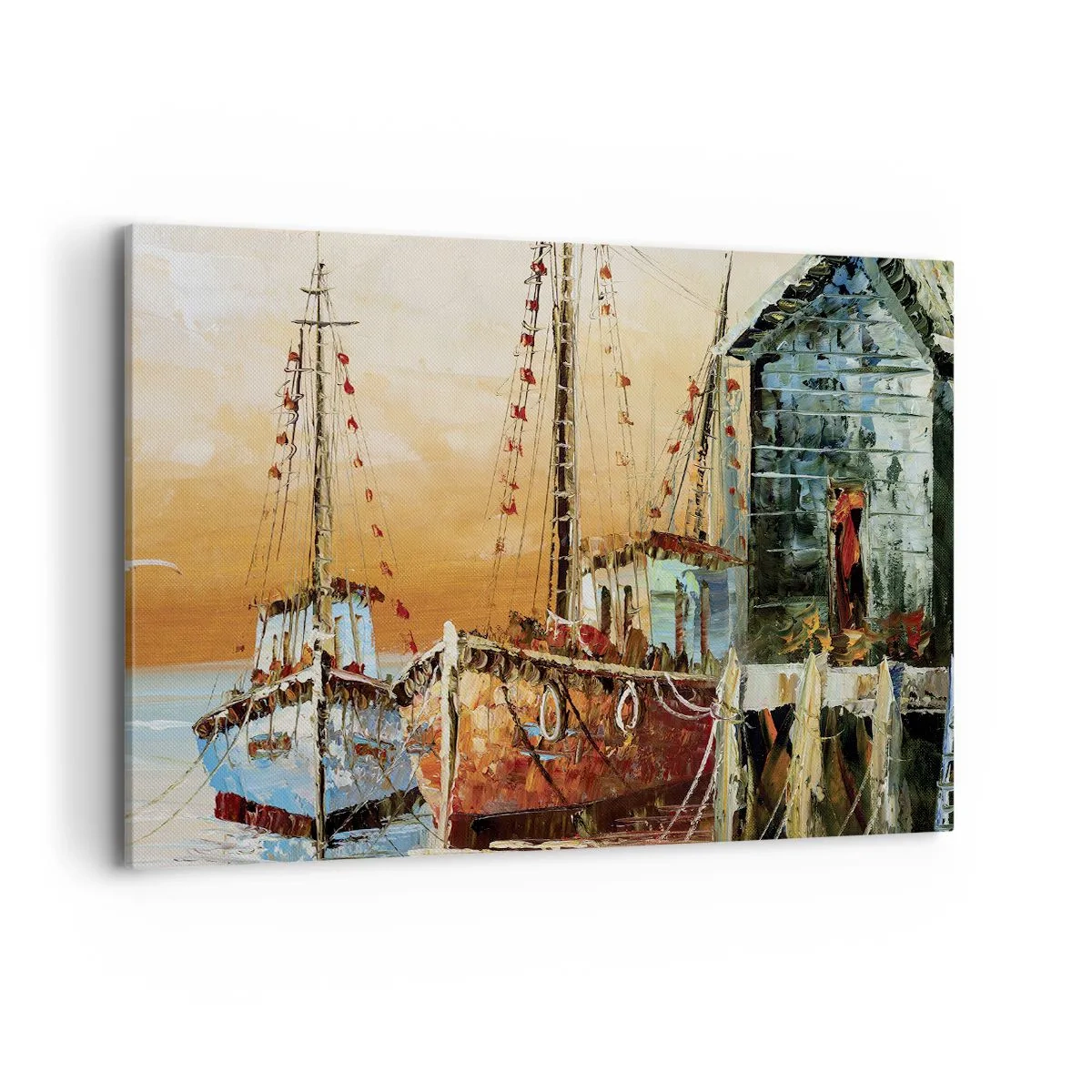 Obraz na plátne - Pokojný návrat - 120x80 cm