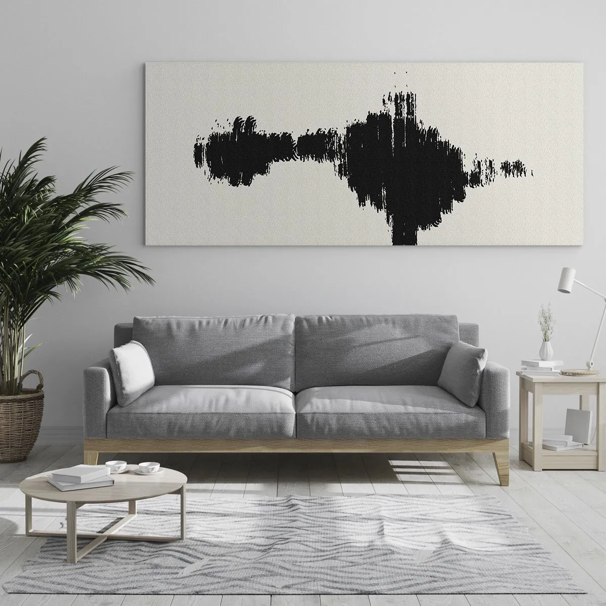 Obraz na skle - Vibrácie predstavivosti - 120x50 cm