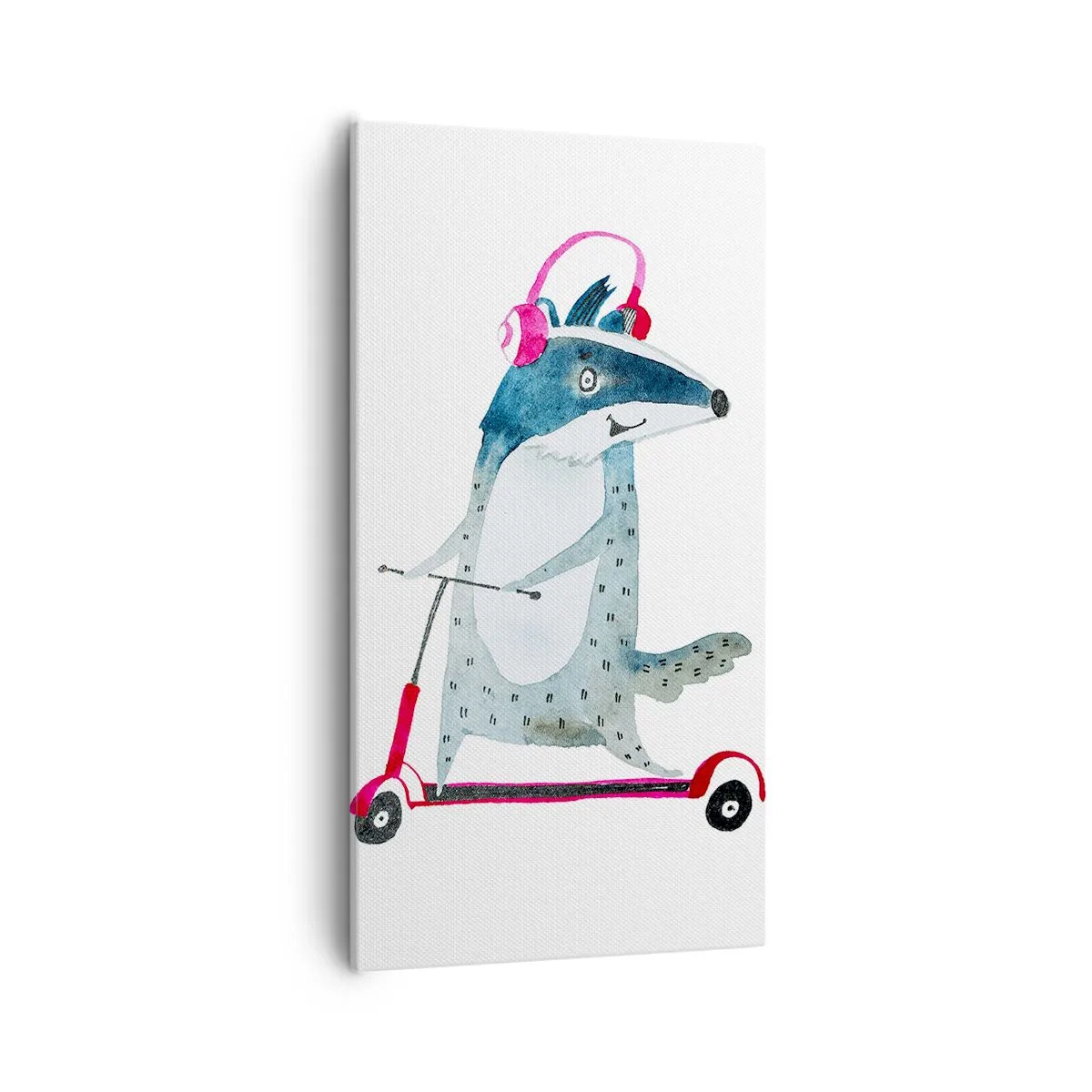 Obraz na plátne - Jazvečie radosti - 55x100 cm