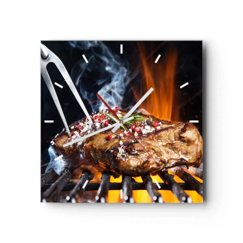 Nástenné hodiny - Šťavnaté a voňavé - 30x30 cm