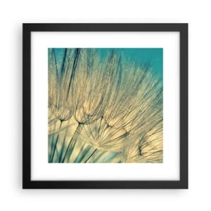 Plagát v čiernom ráme - Čakanie na vietor - 30x30 cm