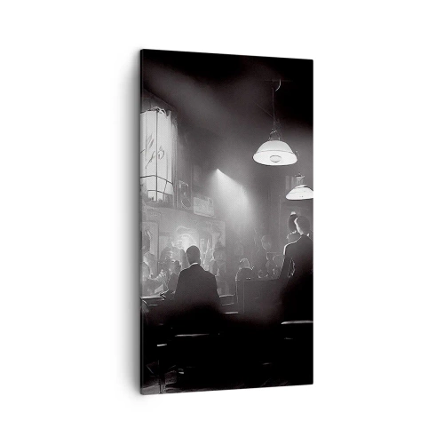 Obraz na plátne - V jazzovej atmosfére - 45x80 cm