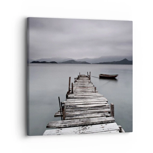 Obraz na plátne - Zajtra môžeš vyraziť - 30x30 cm