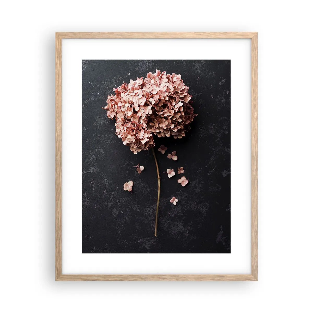 Plagát v ráme zo svetlého duba - Skutočne romantické znamenie - 40x50 cm