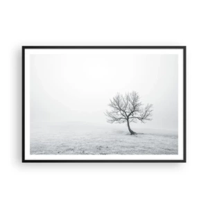 Plagát v čiernom ráme - Proti ničote - 100x70 cm