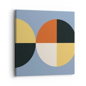 Obraz na plátne - Pozri a počítaj - 30x30 cm