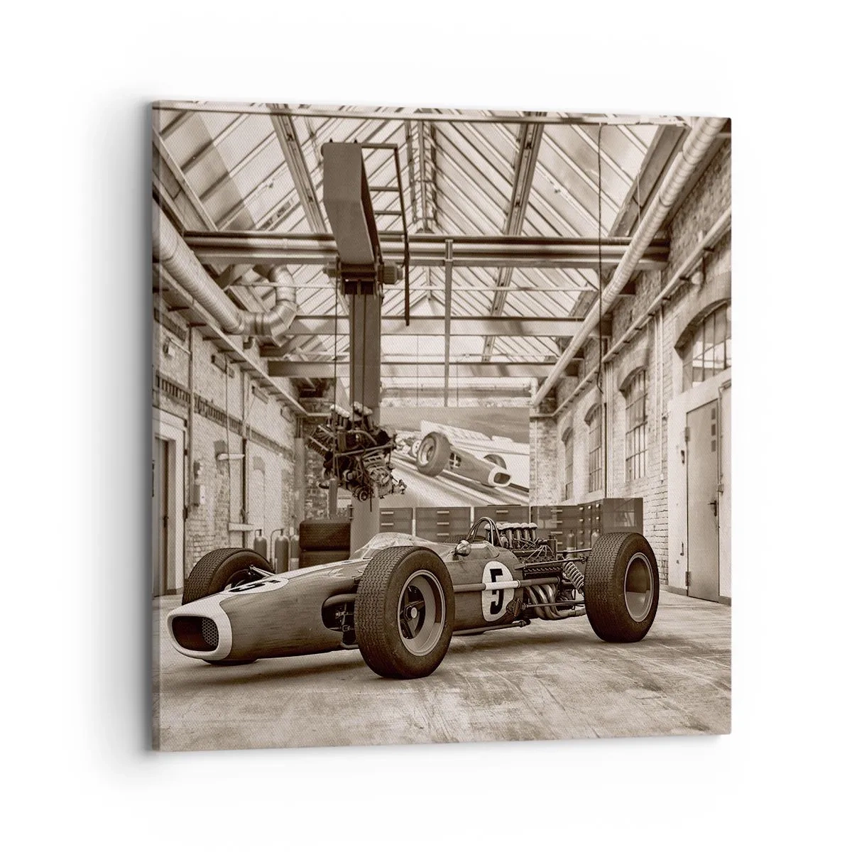 Obraz na plátne - Odpočinok víťaza - 70x70 cm