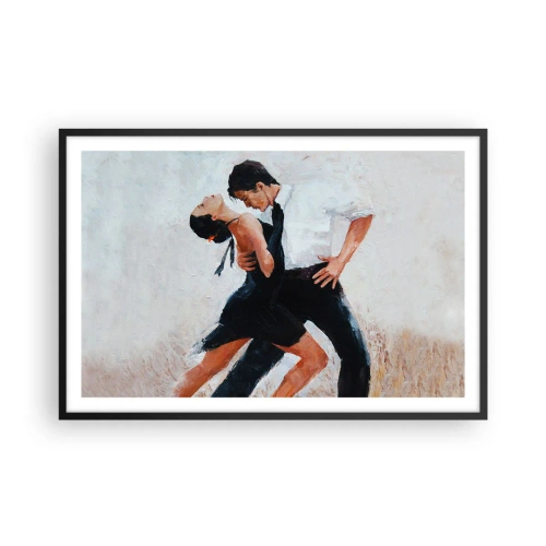 Plagát v čiernom ráme - Tango mojich túžob a snov - 91x61 cm