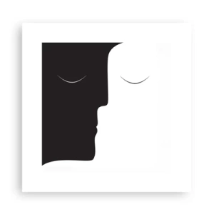 Plagát - Jednota protikladov - 30x30 cm